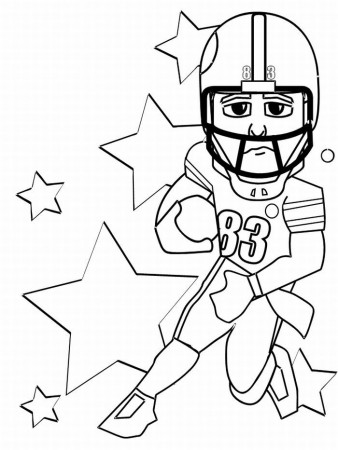 Football Coloring Pages Kids | Coloring Pages For Kids | Kids 