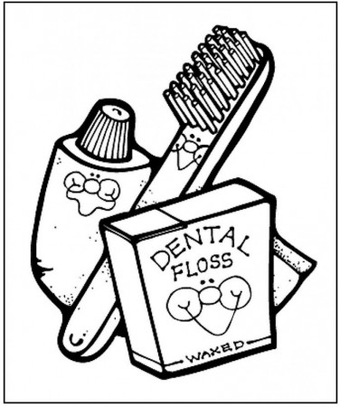 Dental Coloring Pages children's dental coloring pages – Kids 