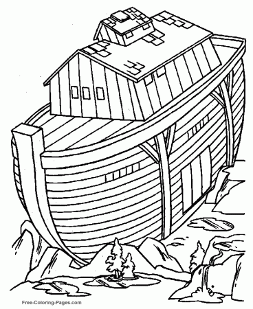 Bible coloring pages - Noah's Ark