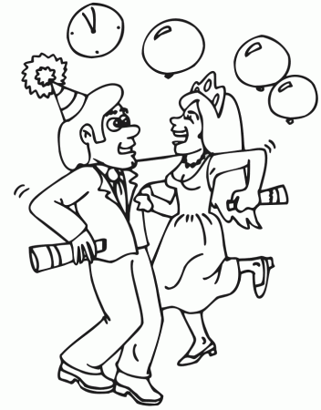 Dance Coloring Pages For Kids 6 | Free Printable Coloring Pages