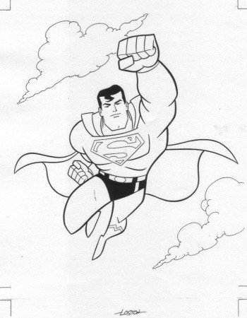 Comic Art For Sale from Anthony's Comicbook Art, Superman 