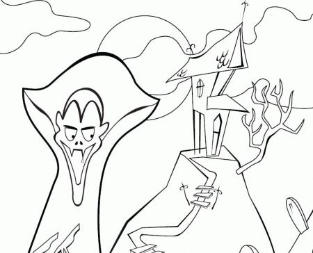 Halloween Coloring Pages For Kids - Free Coloring Pages For 