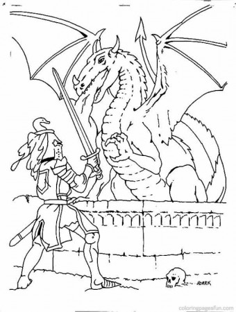 Knights Coloring Pages 21 | Free Printable Coloring Pages 