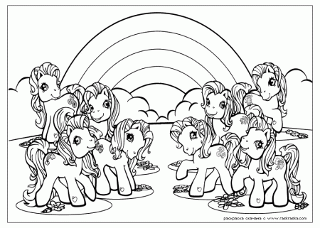 My Little Pony Coloring pages | Coloring pages for GIRLS | #42 