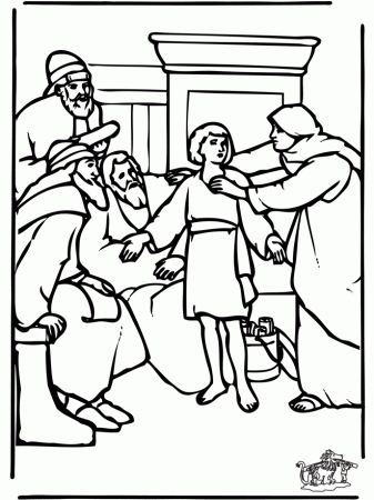 Bible Coloring Pages New Testament Jesus 12 Year