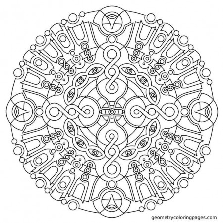 Geometry Coloring Pages - Imgur | Adult Coloring Pages