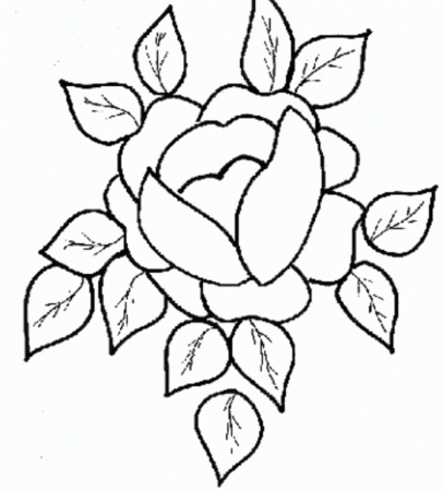 cute flower Colouring Pages (page 3)
