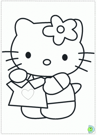 Hello Kitty Coloring page « Printable Coloring Pages
