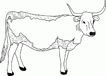 download free Cow Coloring Pages for kids | Great Coloring Pages