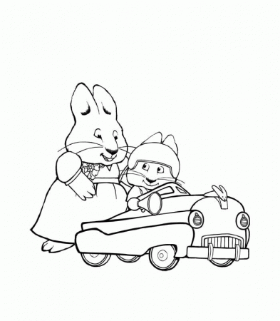 Max And Ruby Coloring Pages | Coloring Pages