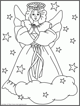FREE Printable Christmas Coloring Pages - Religious