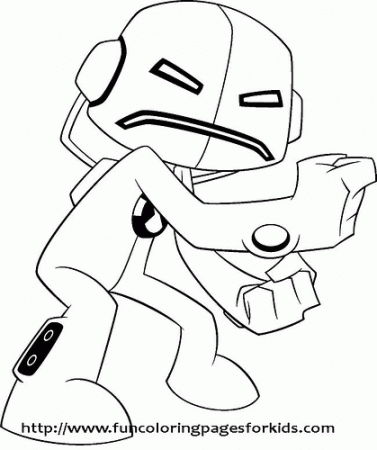 Ben 10 Mighty Coloring Page | Flickr - Photo Sharing!