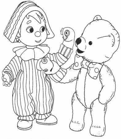 Andy Pandy Coloring Pages | Fantasy Coloring Pages