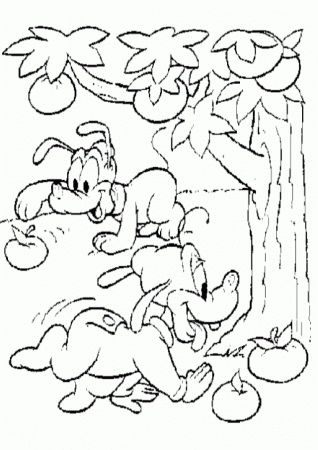 Disney Fall Coloring Pages Disney Baby Apples Coloring Pages 