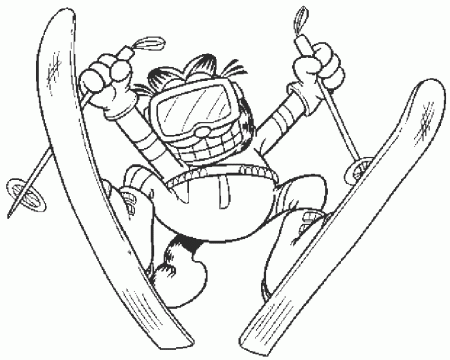Garfield | Free Printable Coloring Pages – Coloringpagesfun.com