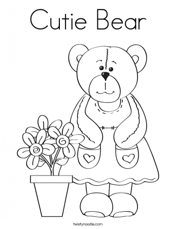 a bear hunt Colouring Pages