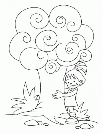 Trees are our friends coloring pages | Download Free Trees are our 