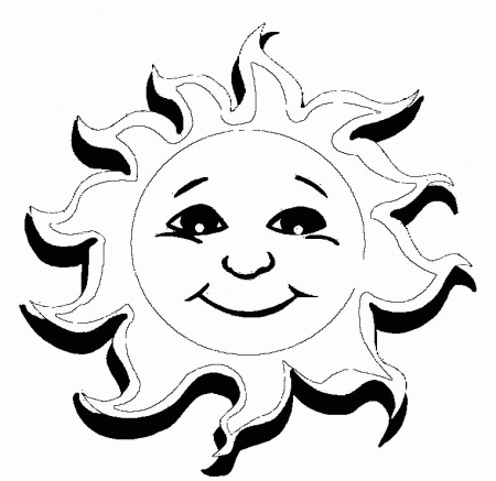 Sun Coloring Pages (2) - Coloring Kids