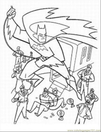 Black Widow Superhero Coloring Pages