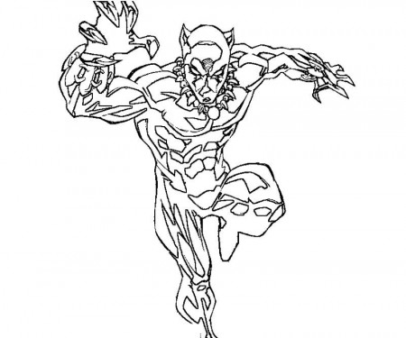 Gallery For > Panther Coloring Pages