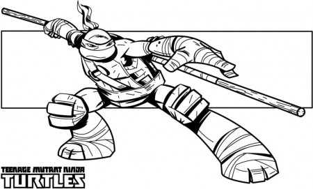 amazing Teenage Mutant Ninja Turtle Coloring Pages | Coloring Pages