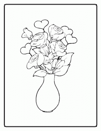 Flower Coloring Pages | Top Coloring Pages