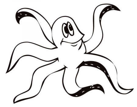 Octopus Coloring Pages Octopus Worksheet For Kids