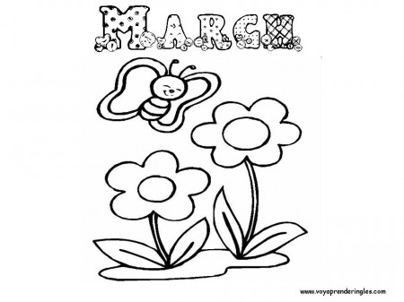 March Coloring Pages | Printables for Kids