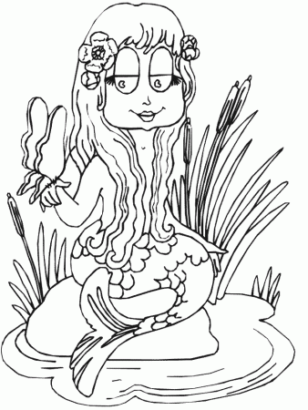 Mermaids Coloring Pages 375 | Free Printable Coloring Pages