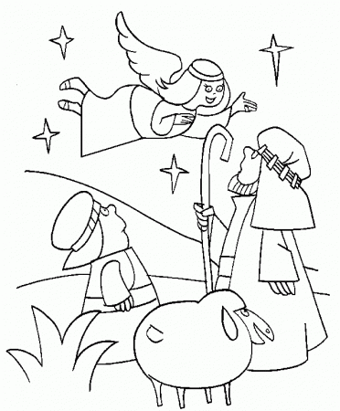 Download A Christmas Angel Celebrating News About The Birth Of 