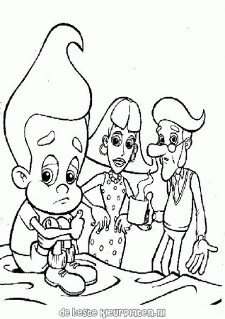 JimmyNeutron007 - Printable coloring pages