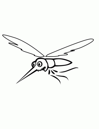 eps mosquito001 printable coloring in pages for kids - number 3208 