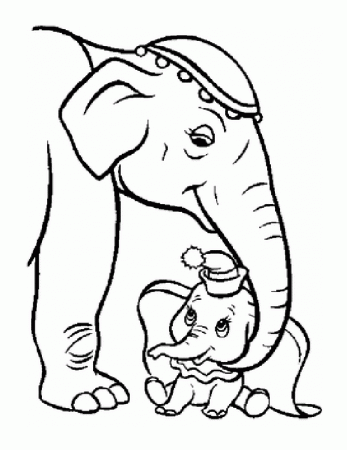 mother and baby animals Colouring Pages