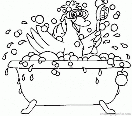 Bath Coloring Pages 11 | Free Printable Coloring Pages 