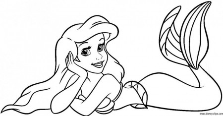 Ariel Coloring Pages Printable