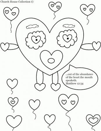 Coloring Pages For Sunday School Children