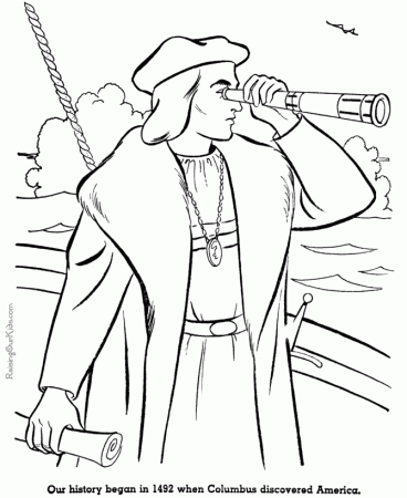 Columbus Day Clipart Black and White - Wallpapers and Images 