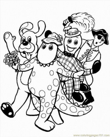 Coloring Pages Wiggles (4) (Cartoons > Others) - free printable 