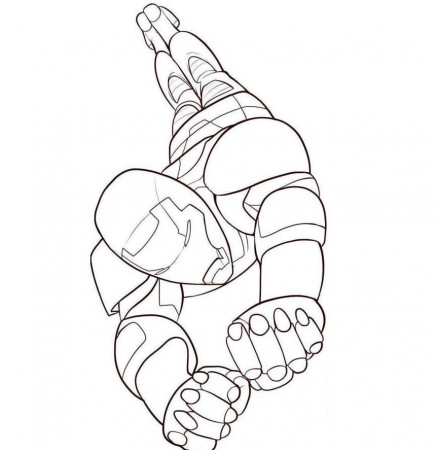 Download Iron Man Flying With Her Own Coloring Page Or Print Iron 