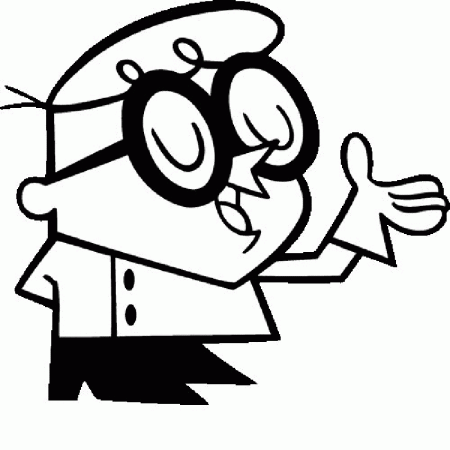 Dexter's laboratory coloring pages for kids | coloring pages
