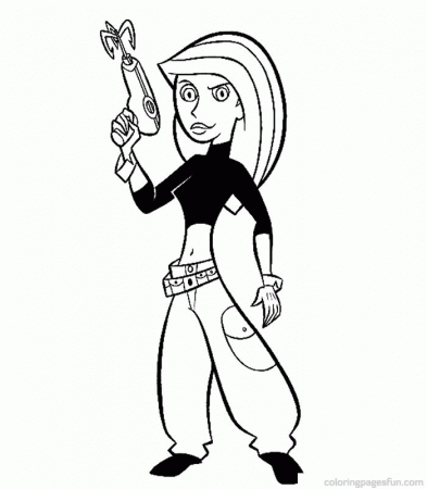 Kim Possible Coloring Pages 21 | Free Printable Coloring Pages 