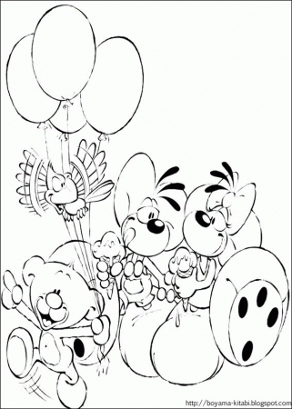 Diddl Coloring 02 | The Coloring Pages - The Coloring Book 