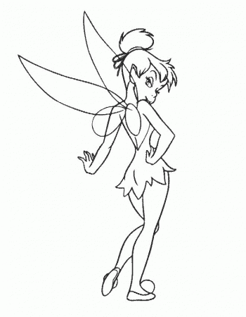 Free Tinkerbell Coloring Pages | Coloring Pages To Print | Cute 