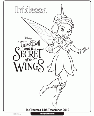 Coloring Pages Of Tinkerbell 141 | Free Printable Coloring Pages