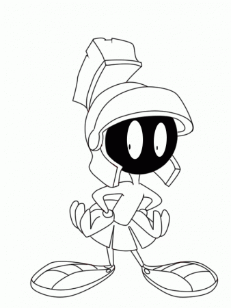 How To Draw Marvin The Martian | Draw Central