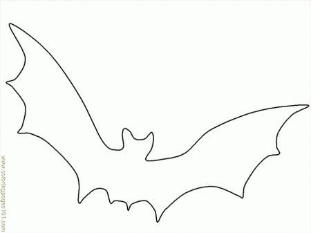 Coloring Pages Bats (Mammals > Bats) - free printable coloring 