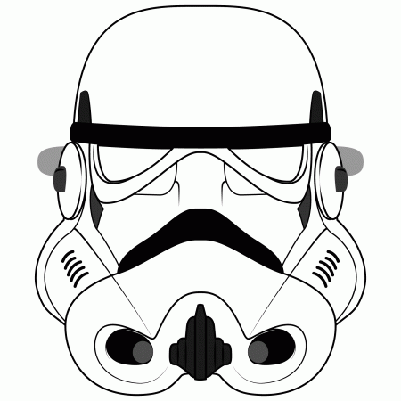 Stormtrooper Mask Template | Free Printable Papercraft Templates