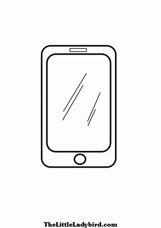 Best Photos of Cell Phone Coloring Pages - Cell Phone Color Page ...