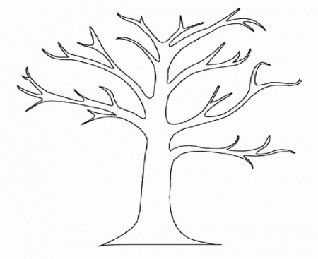 Related Tree Coloring Pages item-11901, Tree Coloring Pages Simple ...