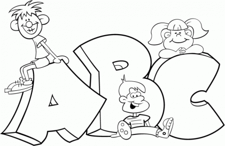 Abc Coloring Pages | Free Coloring Pages